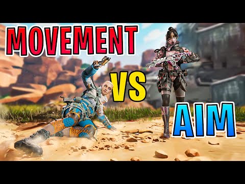 #1 Aim God vs #1 Movement God in Apex Legends (100,000+ Wraith Kills)