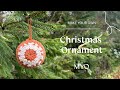 How to crochet Christmas Ornament | Virkad julkula