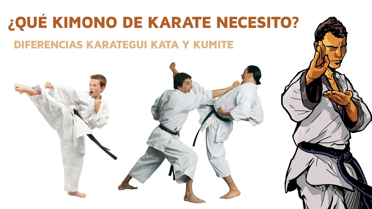 KIMONO DE KARATE ¿KATA O KUMITE? - YouTube