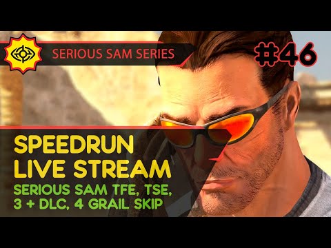 Видео: SERIOUS SAM TFE, TSE, BFE, JOTN & 4 GRAIL SKIP - SpeedRun - БЫСТРОЕ ПРОХОЖДЕНИЕ ТРЕХ ИГР! #46 [LIVE]