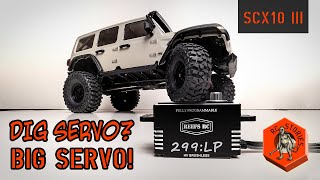 Install A Full-Size DIG Servo On SCX10 III - RC Stories Garage - Episode 15