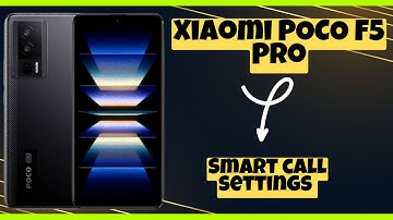 Smart call settings Xiaomi POCO F5 Pro || How to set smart calls || How to use smart calls