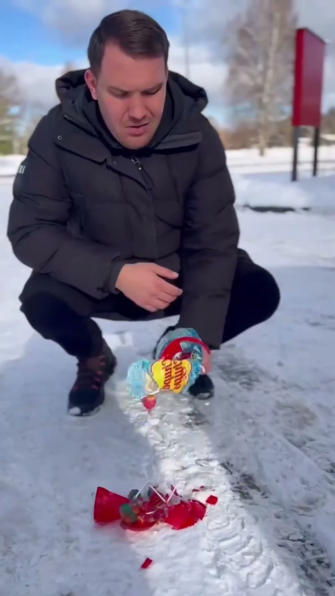 this man broke the lollipop #shortsvideo