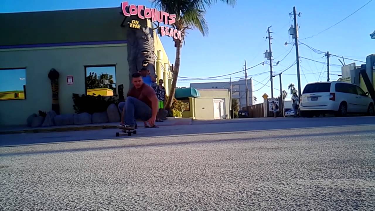 Longboard Skateboard Tricks How to Tail Slide/Powerslide on a