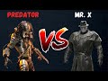 Predator VS Mr X - YAUTJA TYRANT FIGHT (RESIDENT EVIL PREDATOR)