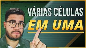 JUNTAR VÁRIAS CÉLULAS EM UMA NO EXCEL - 2 Formas para UNIR CÉLULAS Rapidamente