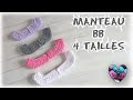 Manteaux Bébé Crochet 4 Tailles "Lidia Crochet Tricot"