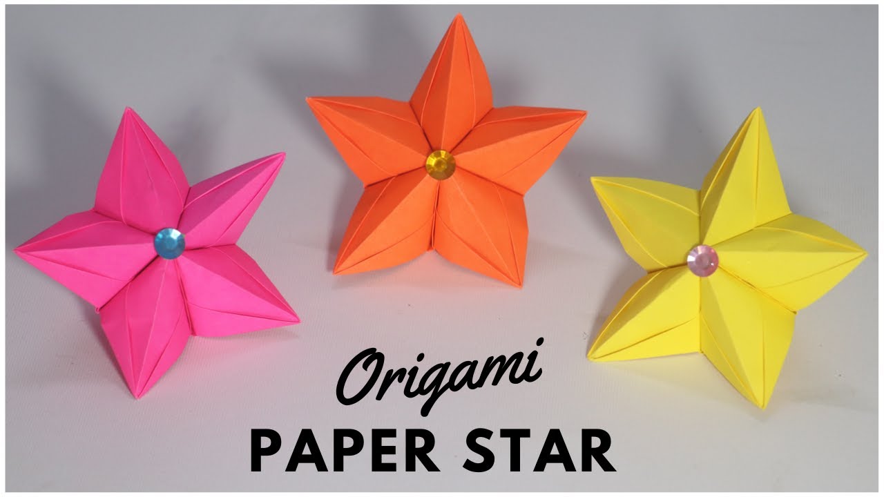 DIY Paper Star ⭐ Easy Origami Star for Beginners ⭐ Christmas