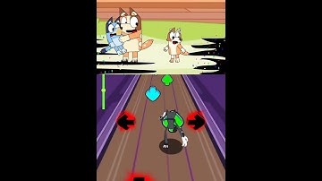 FNF Music Dash | Dusk Till Dawn But Bluey Pibby - FNF Animation 2 #blueyandbingo #fnf #fnfanimation