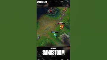 Poby unleashes the SANDSTORM 🌪️