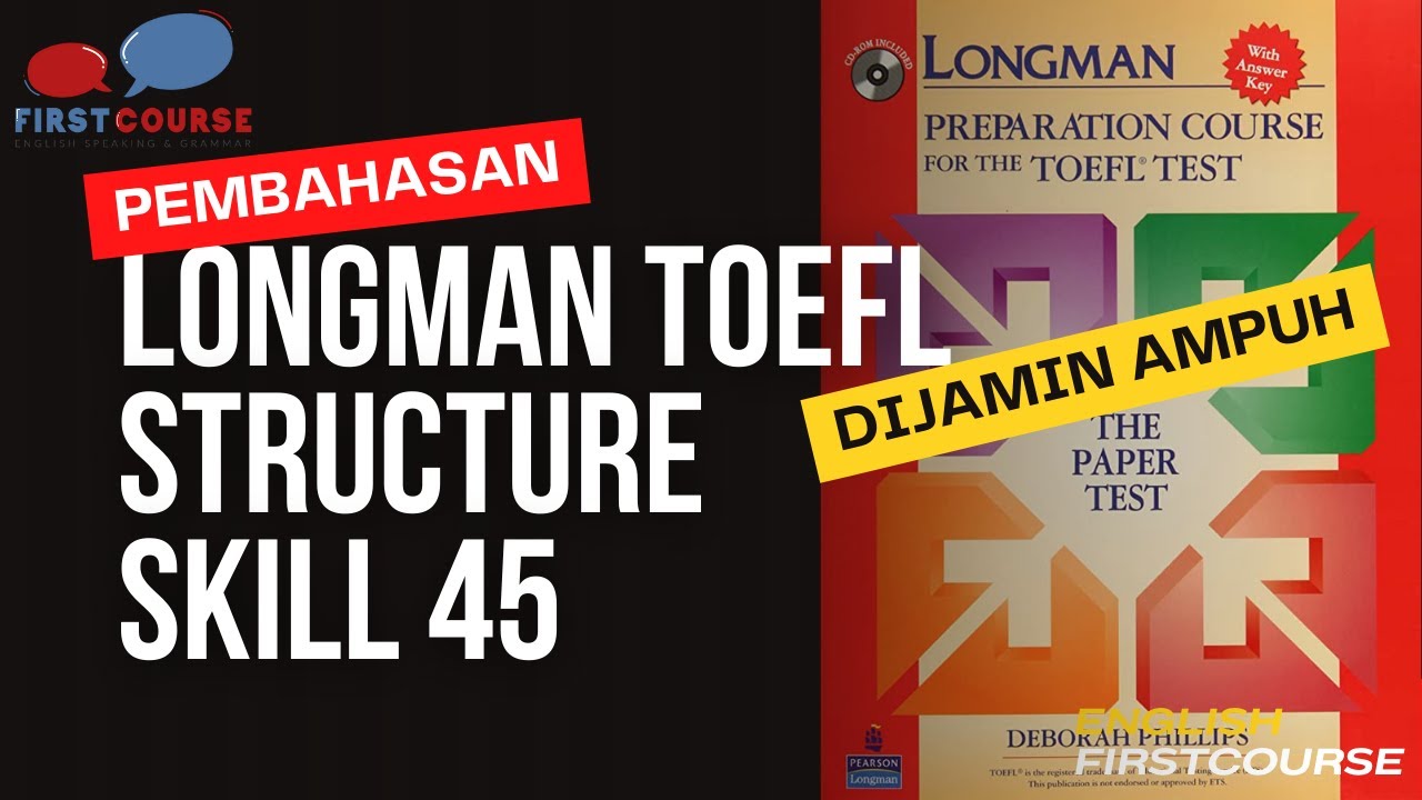Longman TOEFL structure and written expression SKILL 45 - CHECK PRONOUN PREFERENCE FOR AGREEMENT