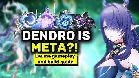 COMPLETE LAUMA GUIDE! Best Lauma Build, Artifacts, Weapons, Teams And Play Style | Genshin Impact