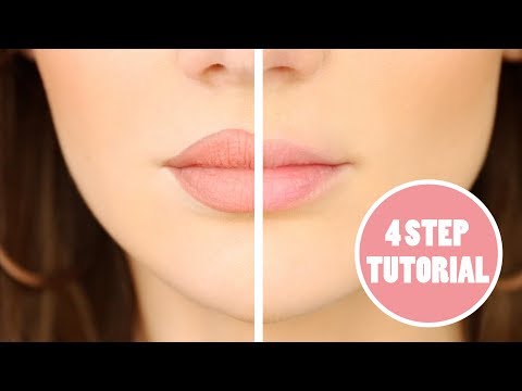 How to fake big lips / change your lip shape - Overline Lips Tutorial | PEACHY 