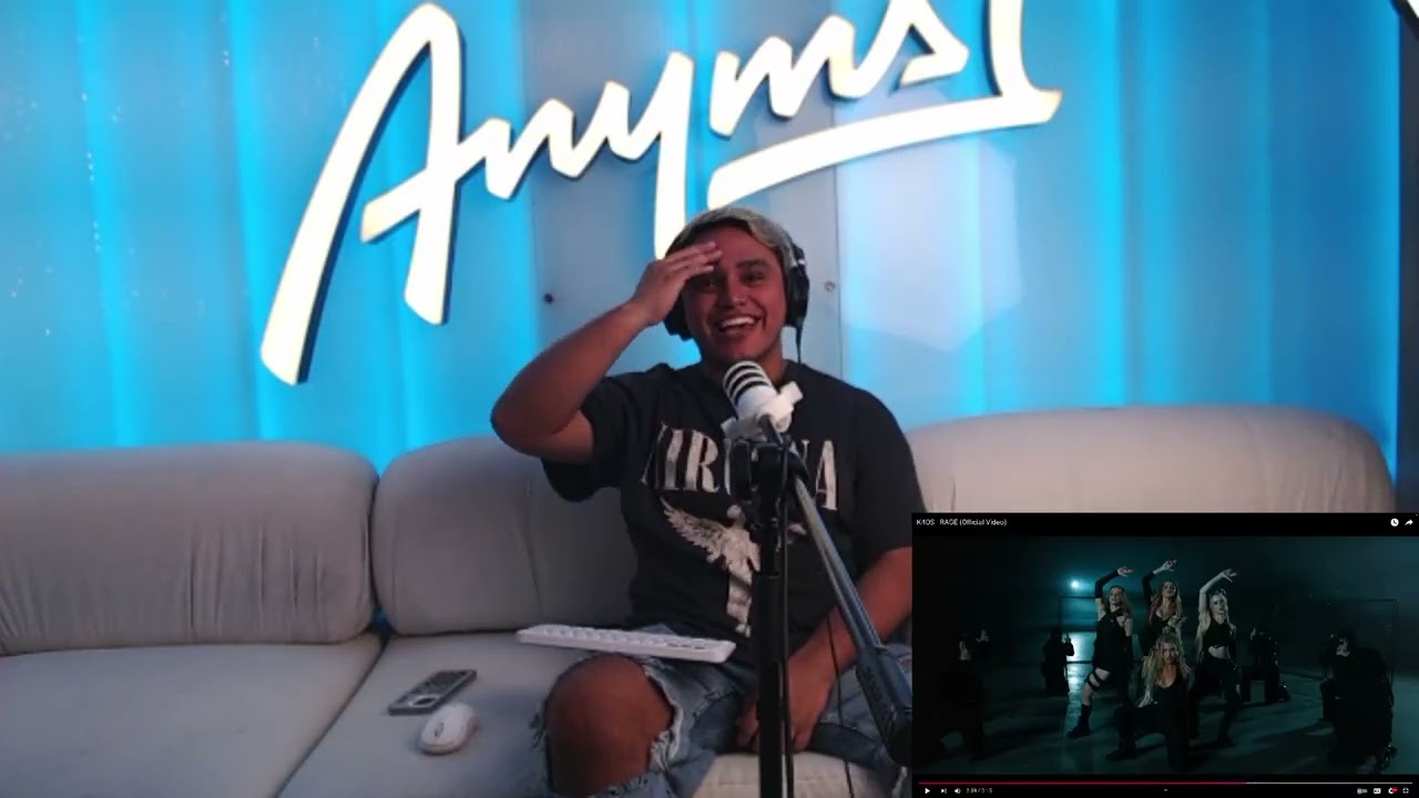 [Reacción] K4OS - RAGE (Official Video) | ANYMAL LIVE 🔴