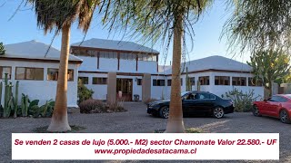 Venta de 2 casas de lujo Copiapó, Región de Atacama, Chile.