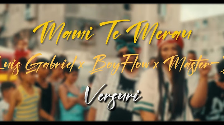 Luis Gabriel x BoyFlow x Master-D - Mami Te Merau |Versuri 2024