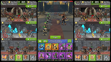 Idle Stickman Hero Gameplay Video for Android Mobile