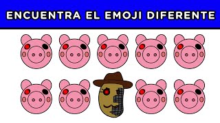 ENCUENTRA EL EMOJI DE PIGGY DIFERENTE EN 10 SEGUNDOS | ES MUY DIFICIL | JONATHAN GC