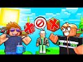 CAN WE WIN WITH NO BLOCKS IN ROBLOX BEDWARS?!