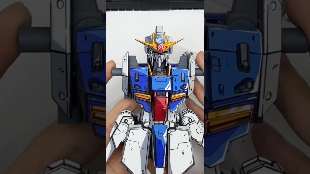 Phần 1 | Hướng dẫn vẽ 2D mô hình 1/72 ZETA GUNDAM | DOJO #custom #gundam #gunpla #anime #modelkit