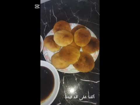 أحلى فطار بيتي قرص طرية وجبنة حادقة مع عسل أسمر لازم تجربيه