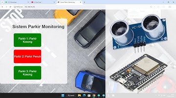 system monitoring parkir berbasis webserver menggunakan esp32