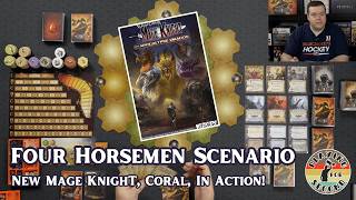 2026 Solo Board Game Challenge | Mage Knight: Apocalypse Dragon - Four Horsemen Scenario 