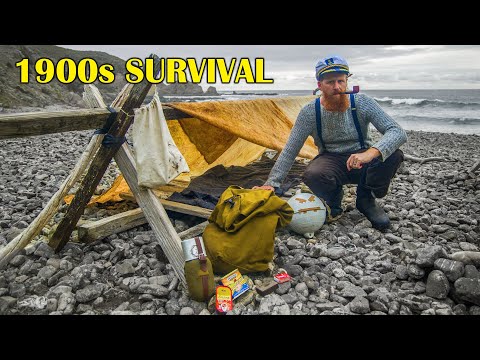 What SURVIVAL & Camping Gear would a Sailor from 100 Years Ago Carry?
