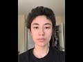 One year of growing out a buzzcut timelapse