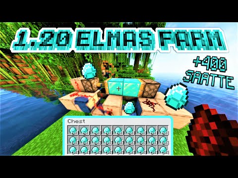 Minecraft 1.20 Sürümü En Kolay Elmas Farmı Yapılışı! (Minecraft 1.19 Diamond Farm Nasıl Yapılır?)