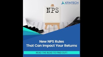 New NPS Rules That Can Impact Your Returns - Link In The Description