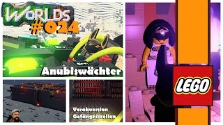 Lego Worlds deutsch 🚔 024: Gefängnisszellen im Bau & Anubis Wächter Skin ☀️ german gameplay