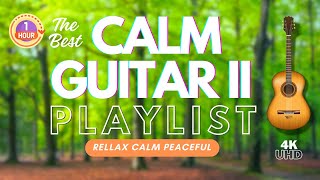 Relaxing Music Guitar 2 : Meditation Music, Instrumental Music, Soft Calming Music| UHD 4K | 1Hour