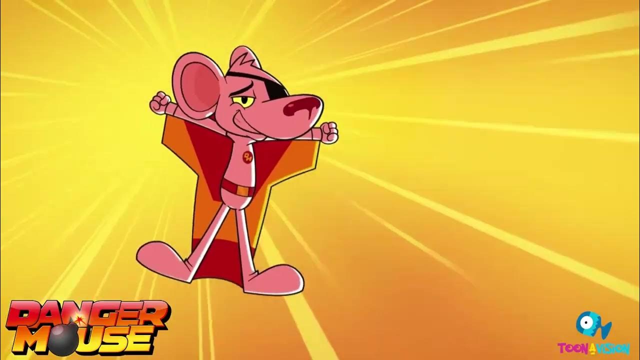 The 2015 Danger Mouse intro but with some random logos at the bottom - If you live in CANADA, tune in to Toon A Vision to watch Danger Mouse! 

Bell Fibe - 1565
Bell Aliant - 497
Eastlink - 749
Cogeco - 729
(BUT NOT ON MY PROVIDER.