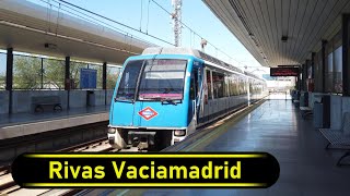Metro Station Rivas Vaciamadrid - Madrid 🇪🇸 - Walkthrough 🚶