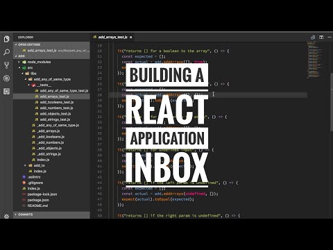 Building a React application - Inbox pt 12