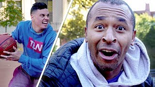 SHOCKING Kyle Harrison in Pickup Basketball...