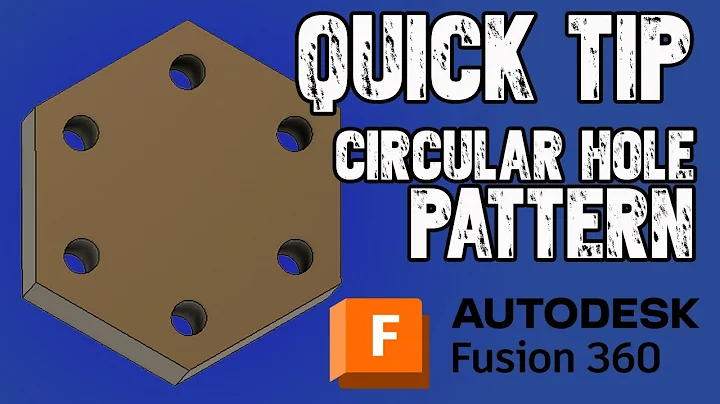 How to Create a Circular Pattern in Fusion 360