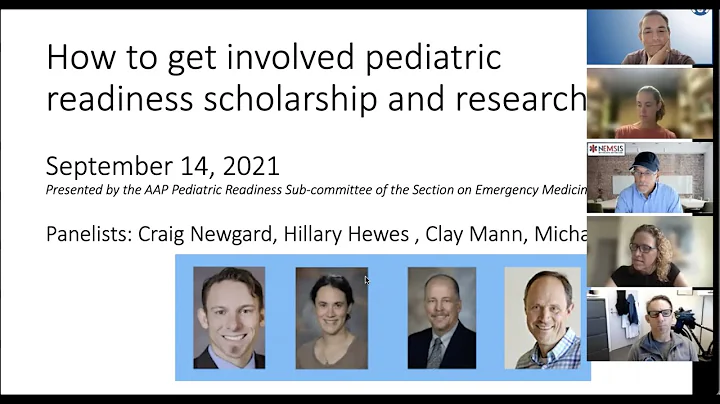 How to get involved in pediatric readiness and sch...