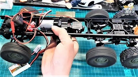 RC CAR WPL B36 Ural Military Truck Metal Part