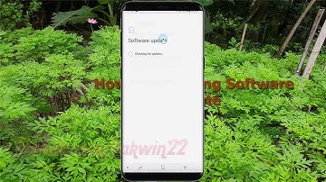 Android Nougat : How to Checking Software Update in Samsung Galaxy S8 or S8+