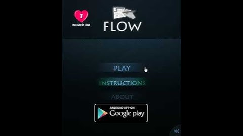 flow game facebook - beginners pack level 121 Connect the dots