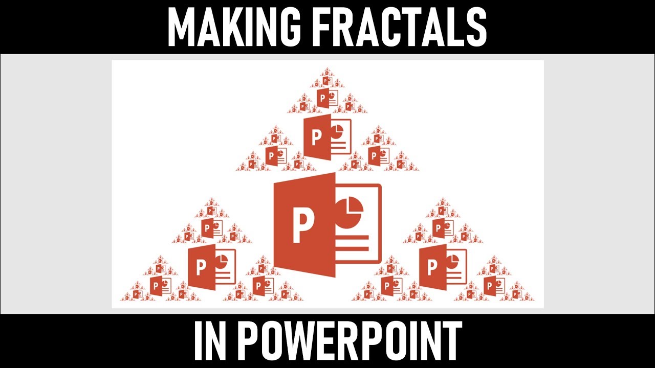 Update New Более простой способ сделать фракталы в PowerPoint
