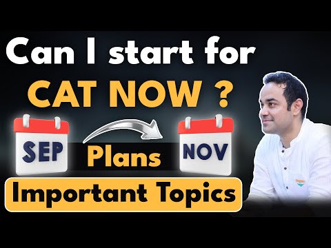 Last 3 months to CAT | Preparation Schedule for CAT 2023 | Strategy | Most Important CAT exam Topics