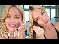 Model georgia may jaggers guide to easy beach beauty  beauty secrets  vogue