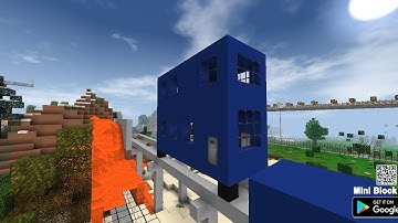 European bus mini block craft