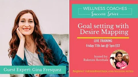 Goal setting with Desire Mapping for Health/Wellne...