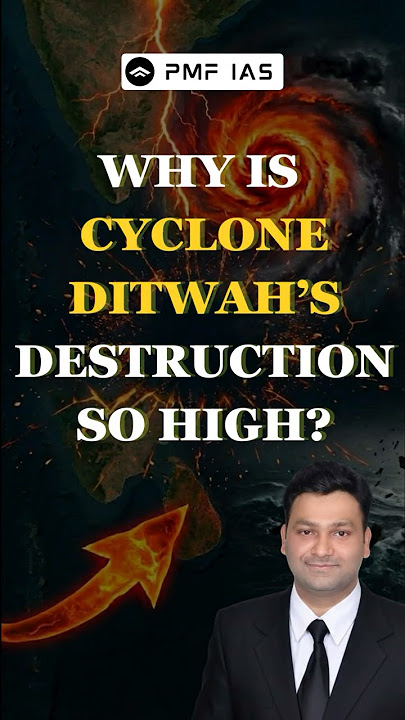 Why is Cyclone Ditwah causing such severe destruction? #shorts #viral