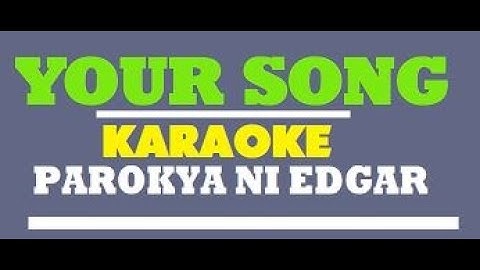 Thumbnail of Your Song - Inuman Sessions Volume 2 Live Backing Track Karaoke - Parokya Ni Edgar Gabriel Chee Kee