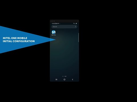 Mitel One Mobile: Configuration